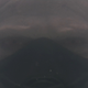 A burned vader in a tank with a mask on